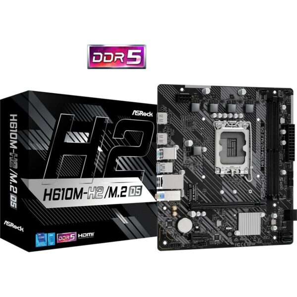 Motherboard ASRock H610M-H2/M.2 D5 LGA 1700 INTEL H610 – Bild 6