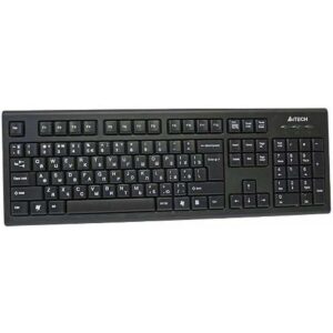 Tastatur A4 Tech KR-85 Schwarz Englisch EEUU QWERTY