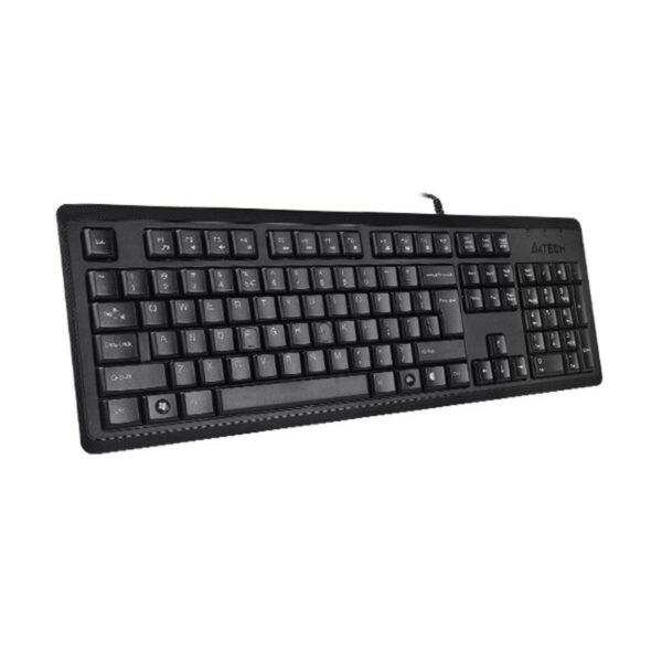 Tastatur A4 Tech KR-92 Schwarz Schwarzweiß Englisch QWERTY – Bild 5