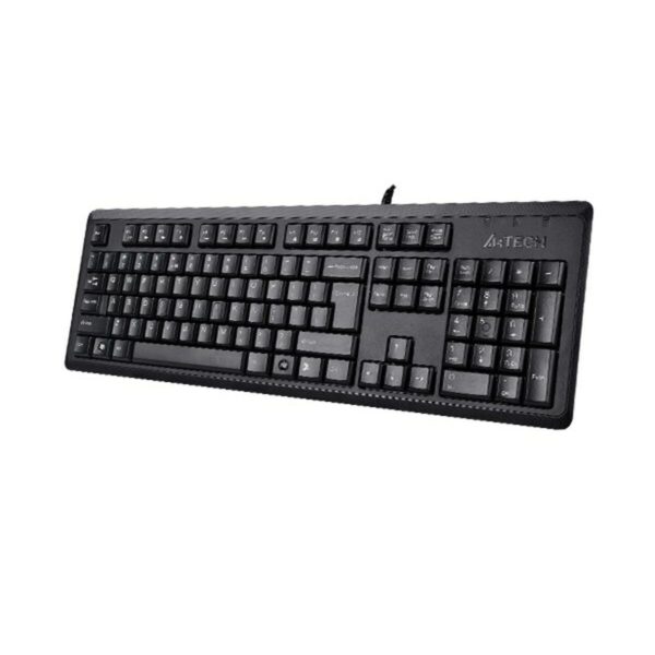 Tastatur A4 Tech KR-92 Schwarz Schwarzweiß Englisch QWERTY – Bild 2