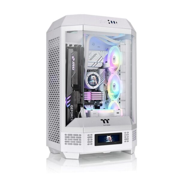 ATX Semi-Tower Gehäuse THERMALTAKE THE TOWER T300 Weiß – Bild 2