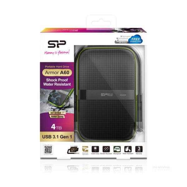Externe Festplatte Silicon Power Armor A60 4 TB USB 3.1 4 TB – Bild 5