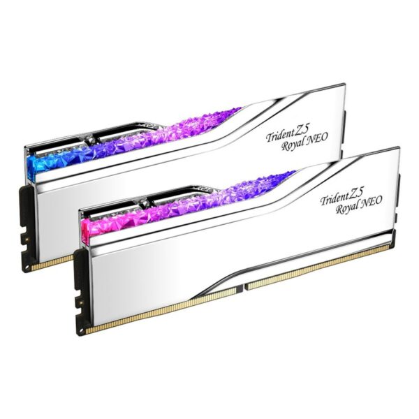 RAM Speicher GSKILL Trident Z5 Royal Neo F5-6000J2836G32GX2-TR5NS 64 GB DDR5 cl28 – Bild 2