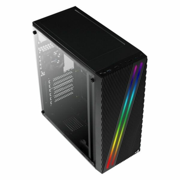 ATX Semi-Tower Gehäuse Aerocool Streak RGB USB 3.0 Schwarz – Bild 3