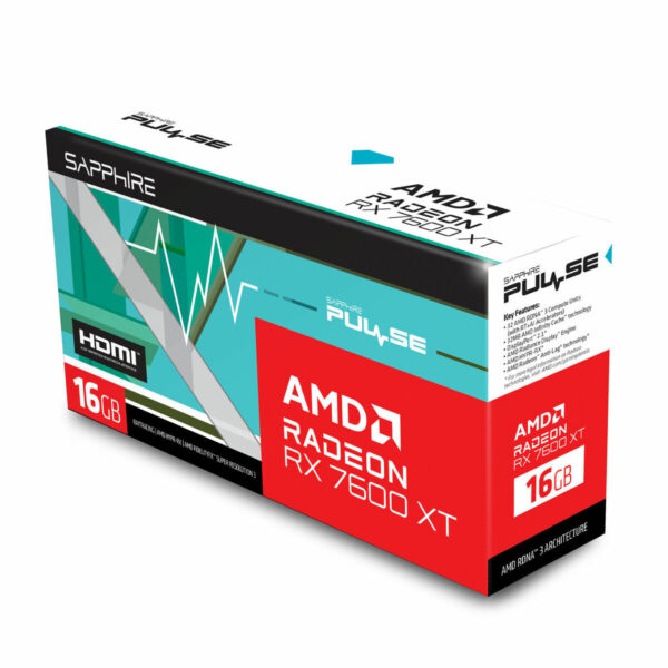 Grafikkarte Sapphire 11339-04-20G RADEON RX 7600 XT 16 GB GDDR6 – Bild 6