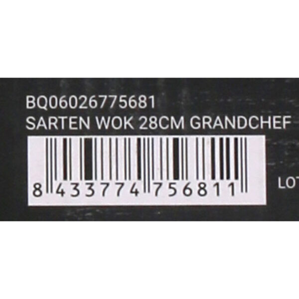Wok Pfanne Quttin Grand Chef 3 mm – Bild 3
