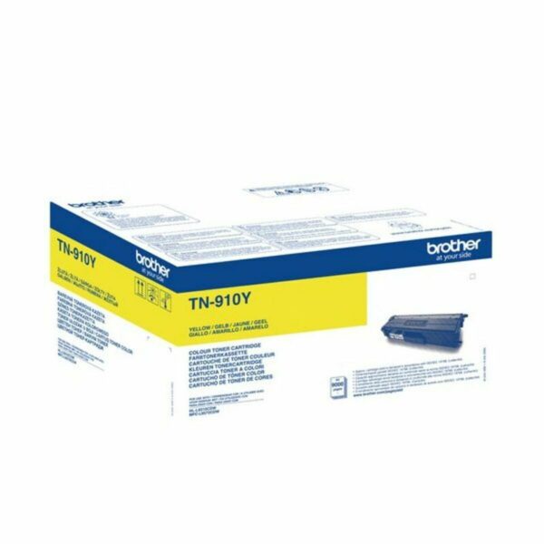 Original Toner Brother TN-910Y Gelb Schwarz – Bild 5