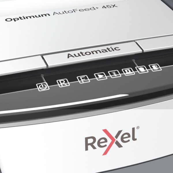 Aktenvernichter Rexel Optimum AutoFeed 45X 20 L – Bild 4