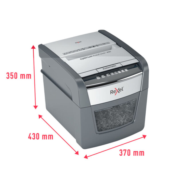 Aktenvernichter Rexel Optimum AutoFeed 45X 20 L – Bild 7
