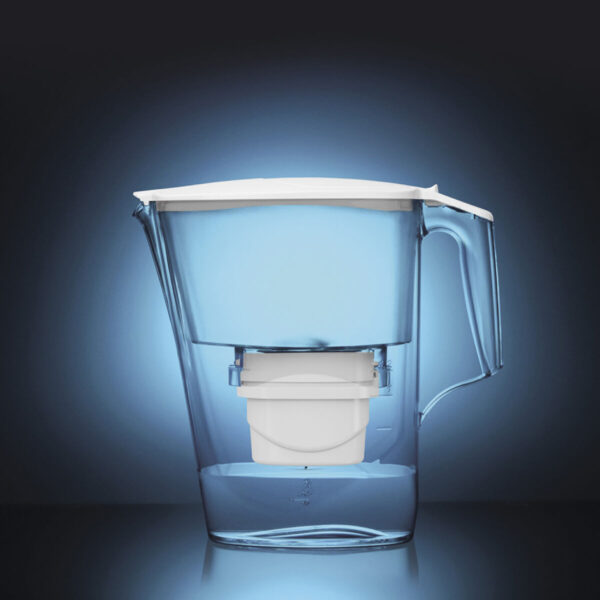Filter-Karaffe Aqua Optima Liscia Evolve Weiß Kunststoff 2,5 L – Bild 3