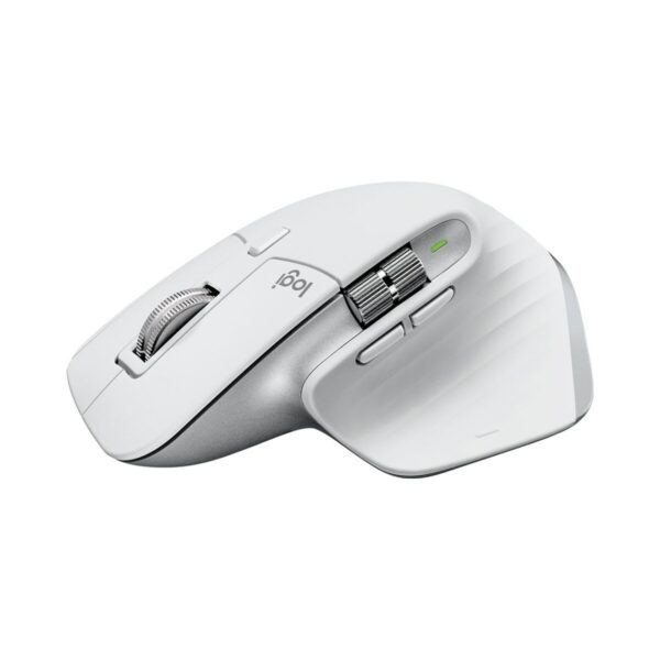Schnurlose Mouse Logitech MX Master 3S Silberfarben Schwarzweiß – Bild 4