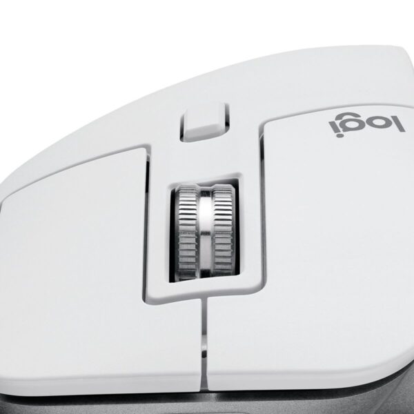 Schnurlose Mouse Logitech MX Master 3S Silberfarben Schwarzweiß – Bild 7