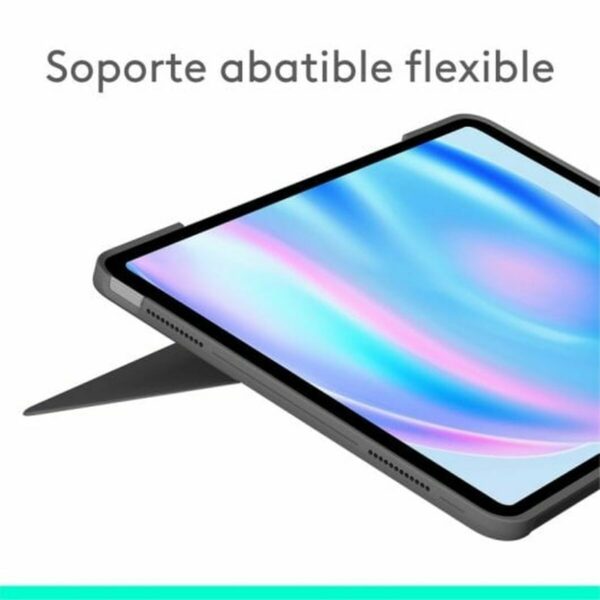 Tablet Tasche Logitech 920-012614 Grau Qwerty Spanisch – Bild 2