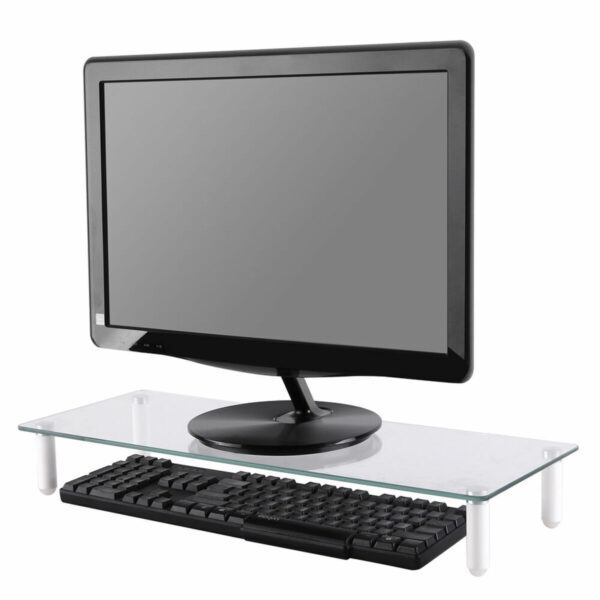TV-Tisch Neomounts NSMONITOR10 Schwarz Durchsichtig – Bild 3