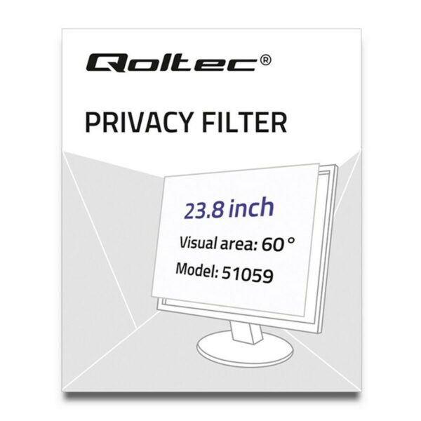 Filter für die Überwachung der Privatsphäre Qoltec 51059 – Bild 3