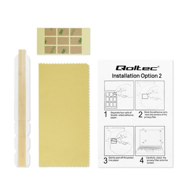 Filter für die Überwachung der Privatsphäre Qoltec 51059 – Bild 7