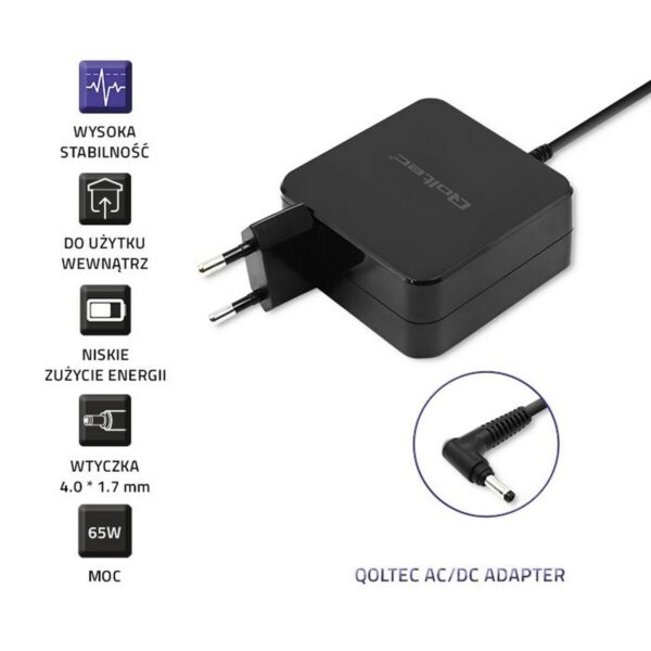 Laptopladekabel Qoltec 51751 65 W – Bild 5