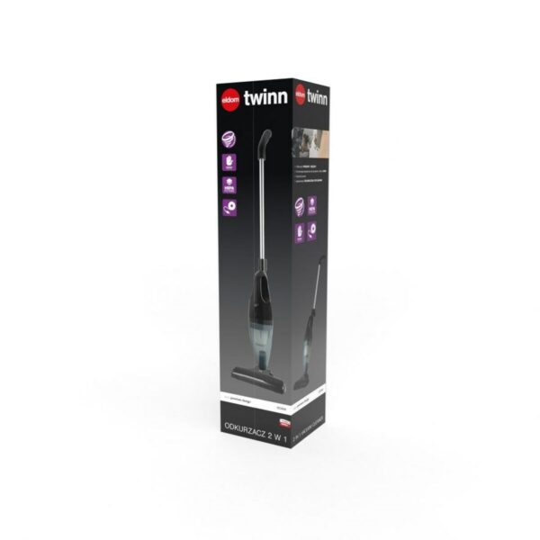 Kabelloser Staubsauger Eldom TWINN Schwarz 500 W 2-in-1 13 Stücke – Bild 6