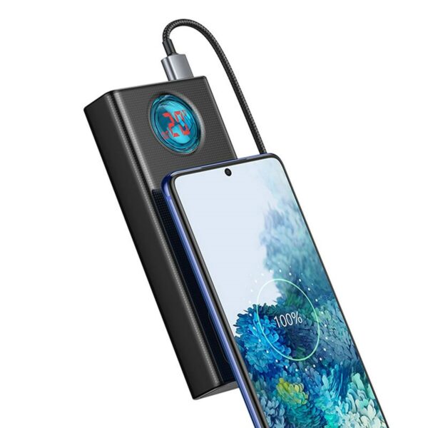 Power Bank Baseus AMBILIGHT Weiß Schwarz 30000 mAh – Bild 3