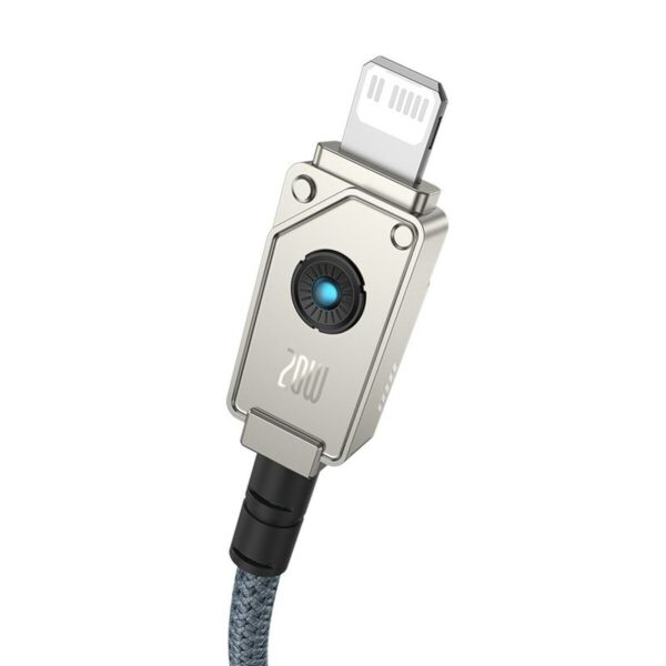 USB-C auf Lightning Verbindungskabel Baseus P10355803221-01 Weiß Schwarz 2 m – Bild 3