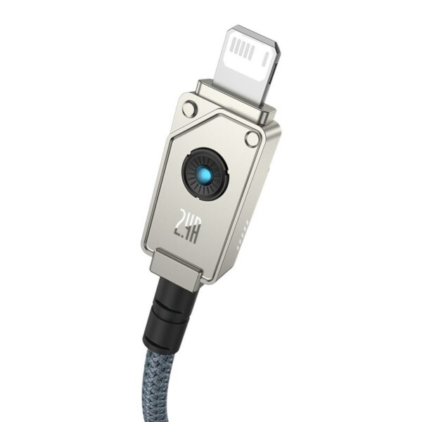 USB auf Lightning Verbindungskabel Baseus P10355802221-01 Weiß 2 m – Bild 2