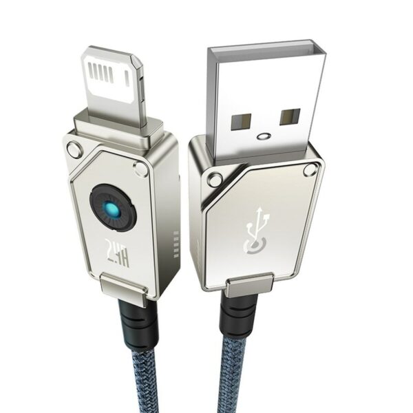 USB auf Lightning Verbindungskabel Baseus P10355802221-01 Weiß 2 m – Bild 5