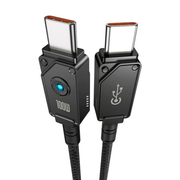 USB-C zu USB-C-Kabel Baseus P10355800111-00 Schwarz 1 m – Bild 2