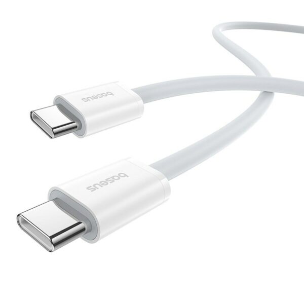 USB-C zu USB-C-Kabel Baseus P10365200211-00 Weiß 1 m – Bild 3