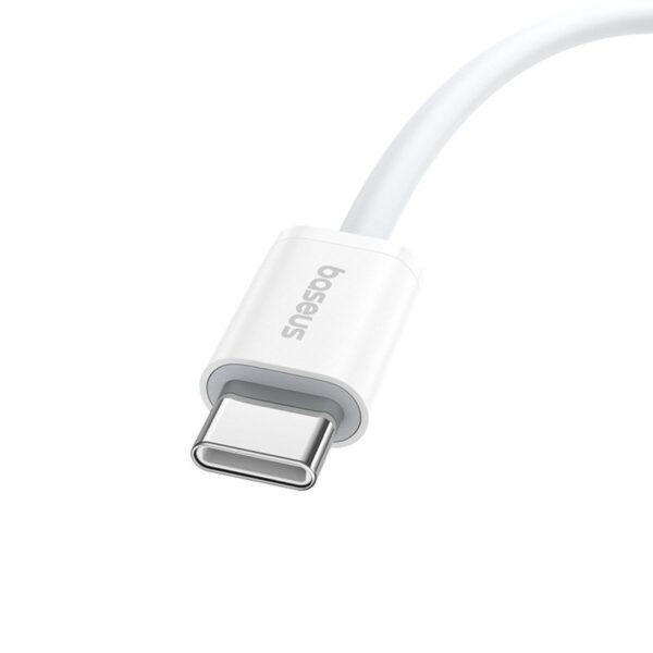 USB-C zu USB-C-Kabel Baseus P10365200211-00 Weiß 1 m – Bild 4