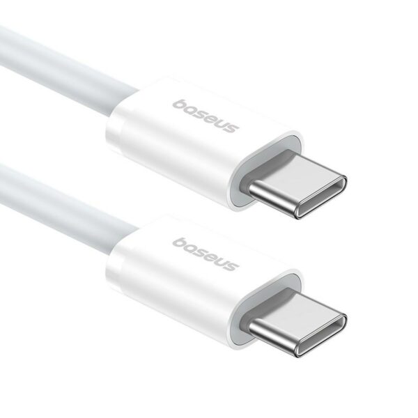 USB-C zu USB-C-Kabel Baseus P10365200211-00 Weiß 1 m – Bild 6