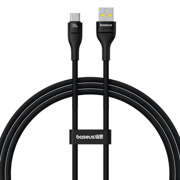 USB A zu USB-C-Kabel Baseus P10311804111-00 Schwarz 1 m