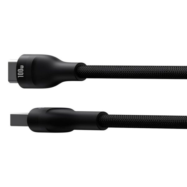 USB A zu USB-C-Kabel Baseus P10311804111-00 Schwarz 1 m – Bild 2