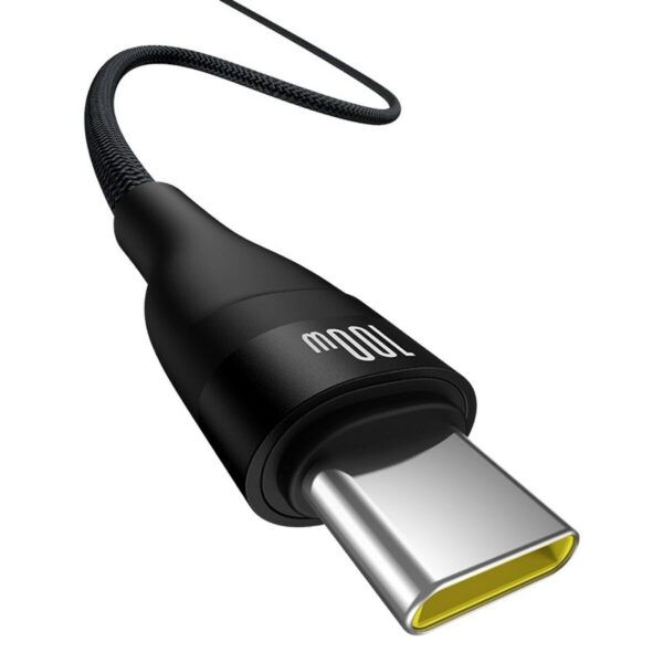 USB A zu USB-C-Kabel Baseus P10311804111-00 Schwarz 1 m – Bild 5