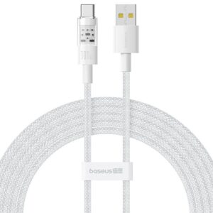 USB A zu USB-C-Kabel Baseus P10373002211-01 Weiß 2 m