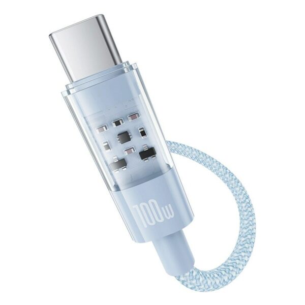 USB A zu USB-C-Kabel Baseus P10373002311-00 Blau 1 m – Bild 2