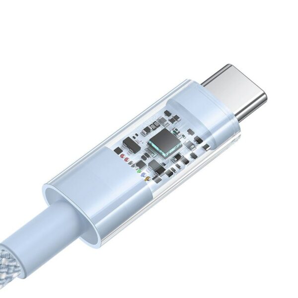 USB A zu USB-C-Kabel Baseus P10373002311-00 Blau 1 m – Bild 3