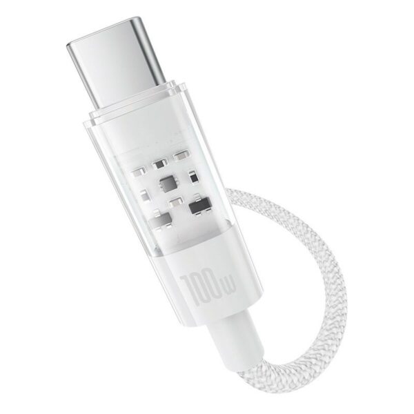 USB A zu USB-C-Kabel Baseus P10373002211-00 Weiß 1 m – Bild 2