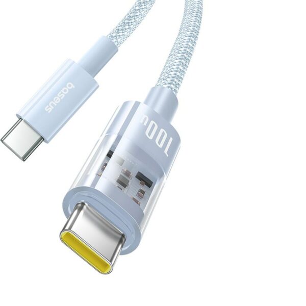 USB-C zu USB-C-Kabel Baseus P10373000311-01 Blau 2 m – Bild 2
