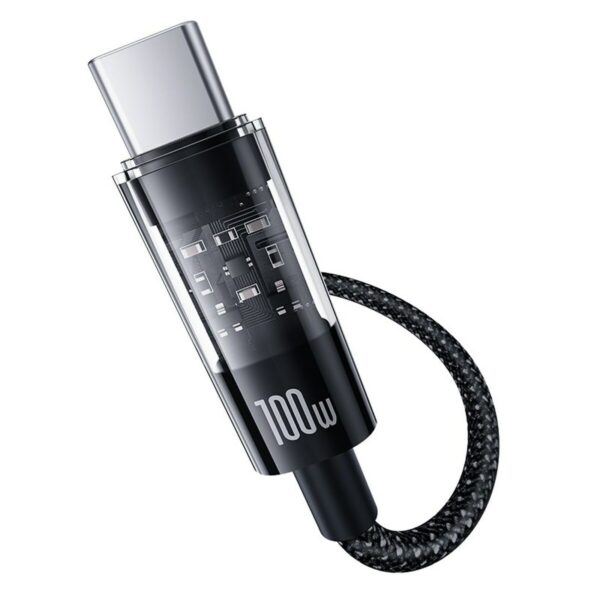 USB-C zu USB-C-Kabel Baseus P10373000111-01 Schwarz 2 m – Bild 3