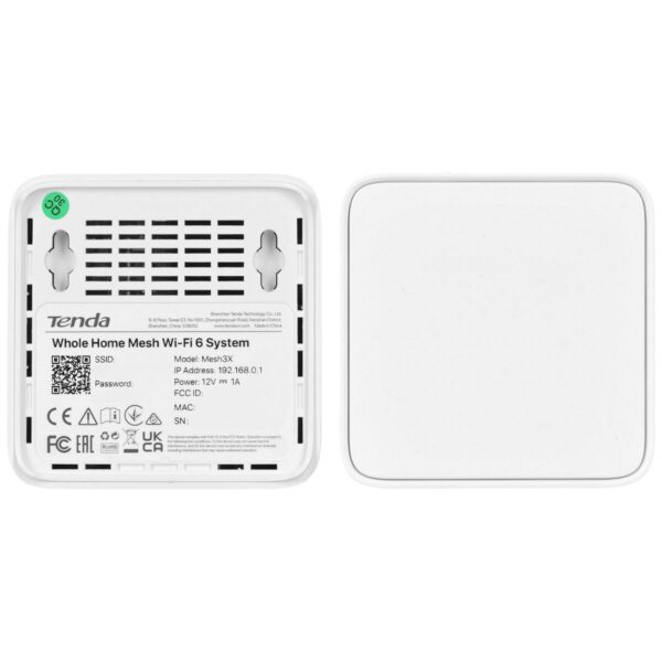 Router Tenda EX3-3pack Weiß RJ45 x 1 Wi-Fi 5 GHz Wi-Fi 6 GHz Wi-Fi 4 – Bild 4