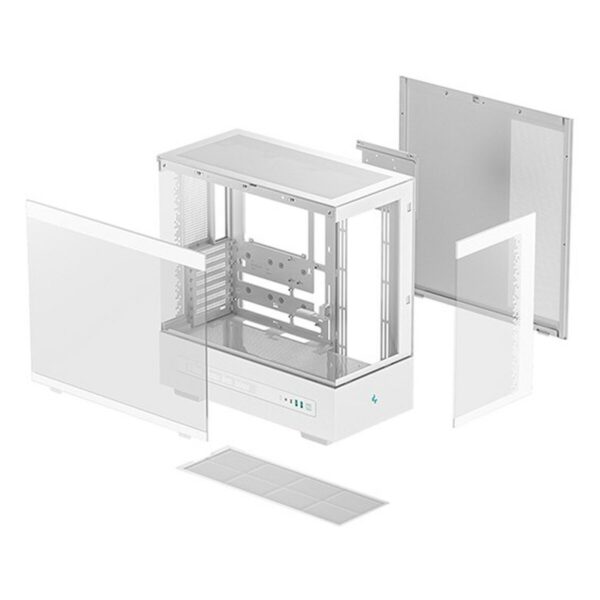 ATX Semi-Tower Gehäuse DEEPCOOL R-CH690-WHNNA0D-G-1 Weiß – Bild 5