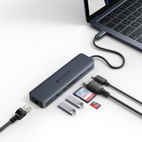 7-Port USB Hub Targus HD4003GL Blau – Bild 5