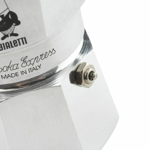 Italienische Kaffeemaschine Bialetti Moka Express Aluminium 300 ml 6 Tassen – Bild 4