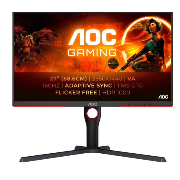 Gaming-Monitor AOC Q27G3XMN/BK 27" 2K