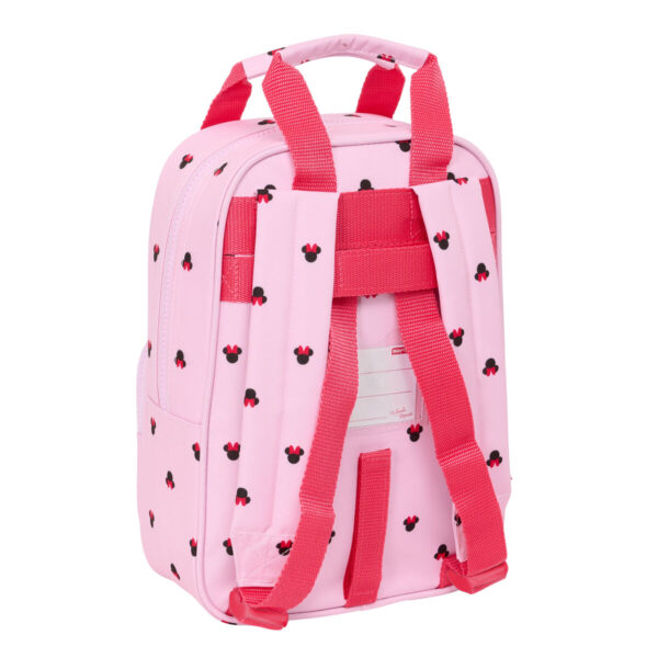 Schulrucksack Minnie Mouse Naive Rosa 20 x 28 x 8 cm – Bild 2