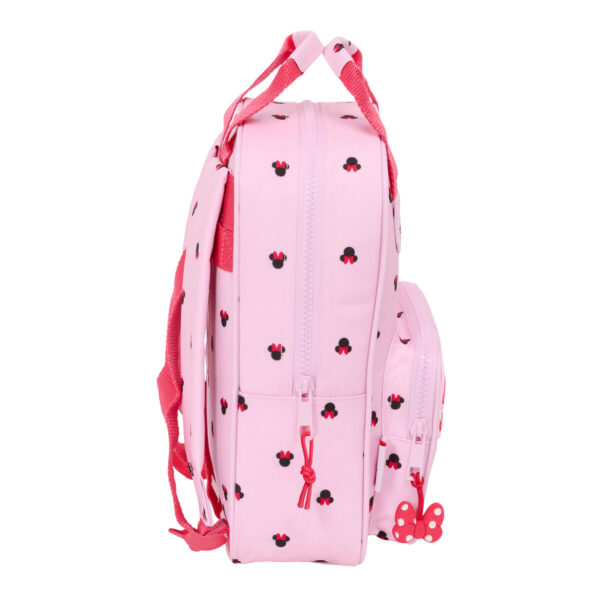 Schulrucksack Minnie Mouse Naive Rosa 20 x 28 x 8 cm – Bild 3