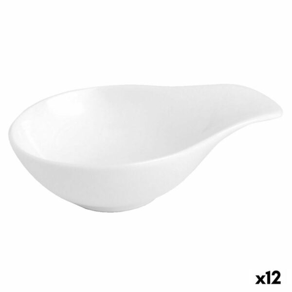 Verkostungsset Quid Chef Weiß aus Keramik 11 x 8 cm (12 Stück)