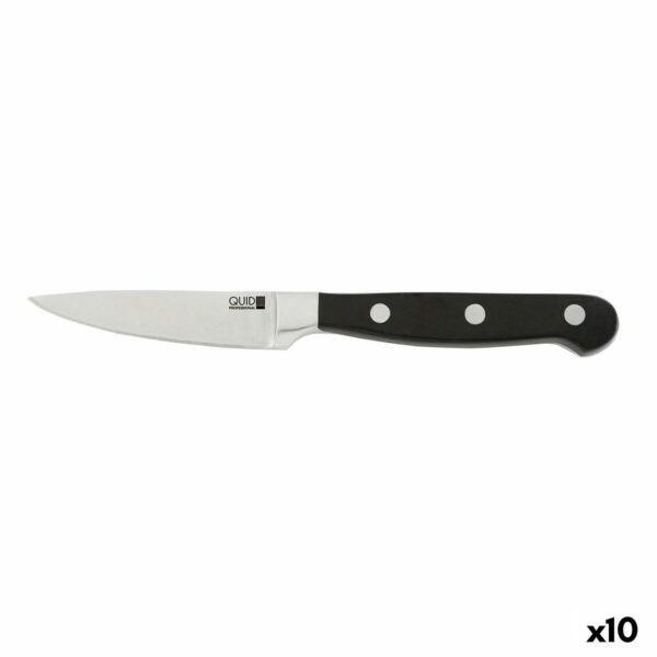 Schälmesser Quid Professional Inox Chef Black Schwarz Metall 9 cm (Pack 10x) – Bild 2