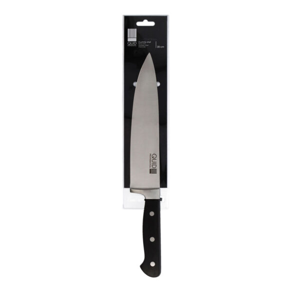 Chef Messer Quid Professional Inox Chef Black Schwarz Metall 20 cm (Pack 6x) – Bild 4