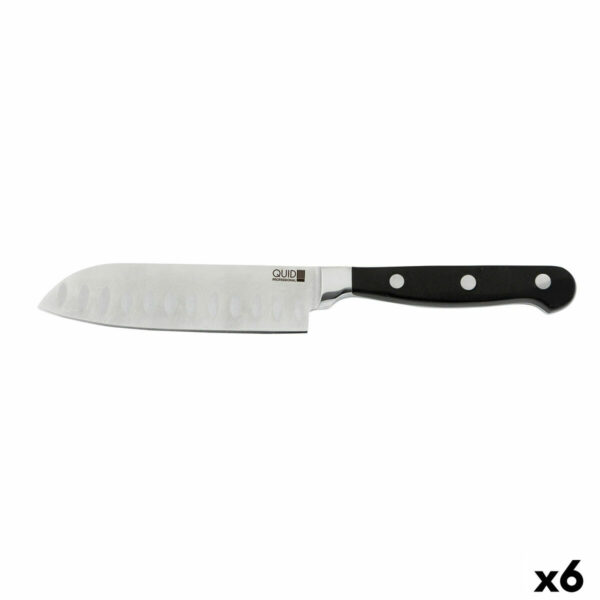 Santokumesser Quid Professional Inox Chef Black Schwarz Metall (13 cm) (Pack 10x) – Bild 2